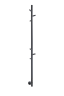 Полотенцесушитель электрический Vincea VTD-1DGE 15х140, графит, таймер