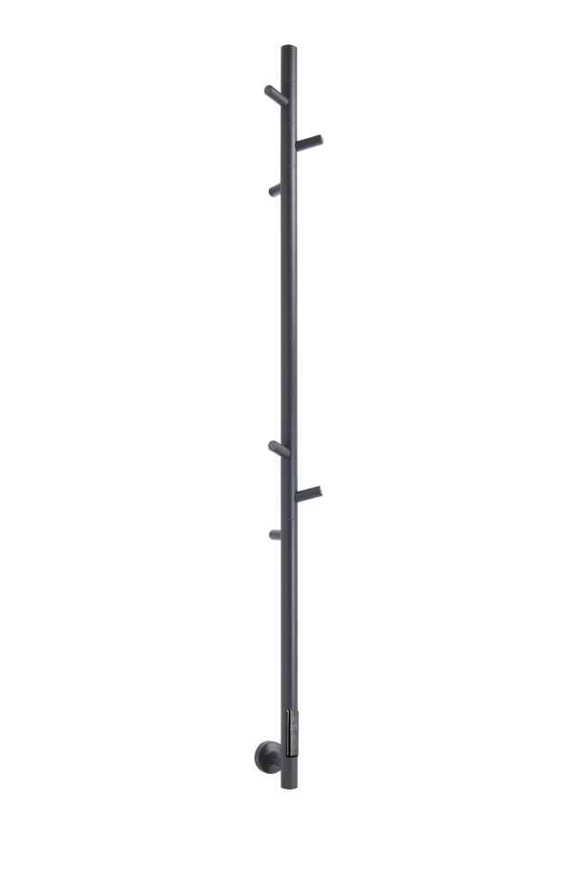 Полотенцесушитель электрический Vincea VTD-1DGE 15х140, графит, таймер