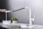 Смеситель для кухни Neo, белый матовый, Ne214419-431(WH), Starke-Paulmark
