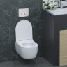 Инсталляция BERGES для скрытого монтажа унитаза NOVUM кнопка D3, хром глянец