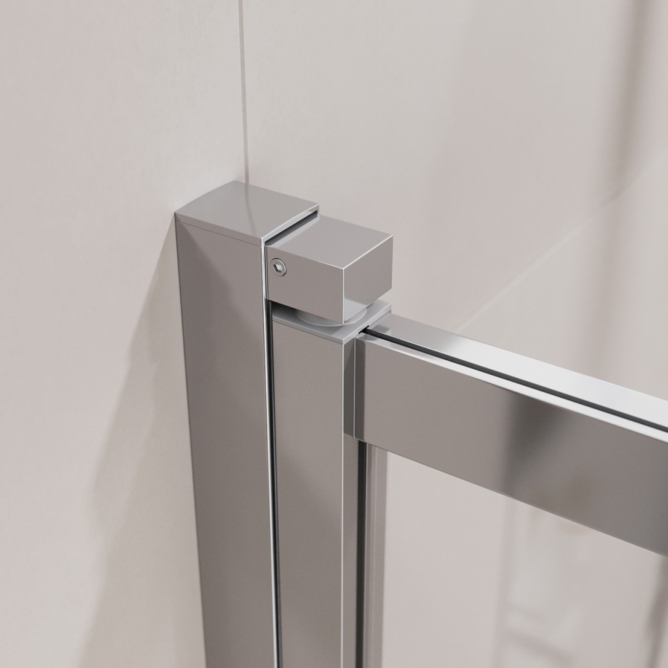 Душевая шторка на ванну CEZARES SLIDER-VF-11-80/150-C-Cr