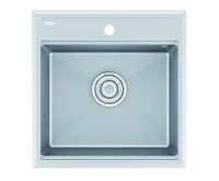 Мойка STEPIA 50, IT-GRANIT, PM115051-GRM , серый металлик, 500х510, Paulmark