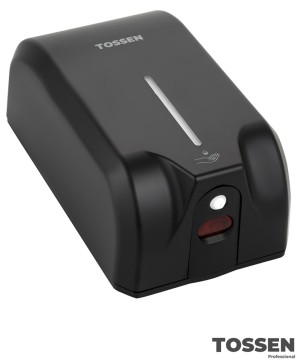 TOSSEN AL-7206 PB - сенсорный диспенсер для мыла/дезинфицирующих средств (коллекция «Матовый чёрный»)