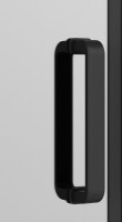 Душевое ограждение Ambassador Forsa 17022218ABB-110ABB (120х110х200) прямоугольник,черный,стекло тонированное,раздвижная,2 места