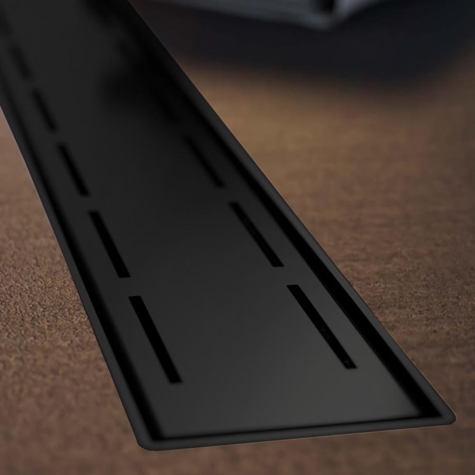 Душевой лоток Veconi Line Black 850
