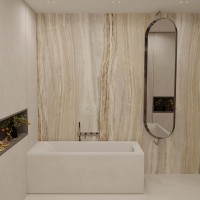 Ванна из искусственного камня SOLITA slim, 1700х750, белый, глянец