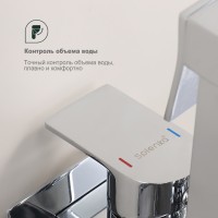 Смеситель Splenka встраиваемый с гигиеническим душем S95.52 Хром