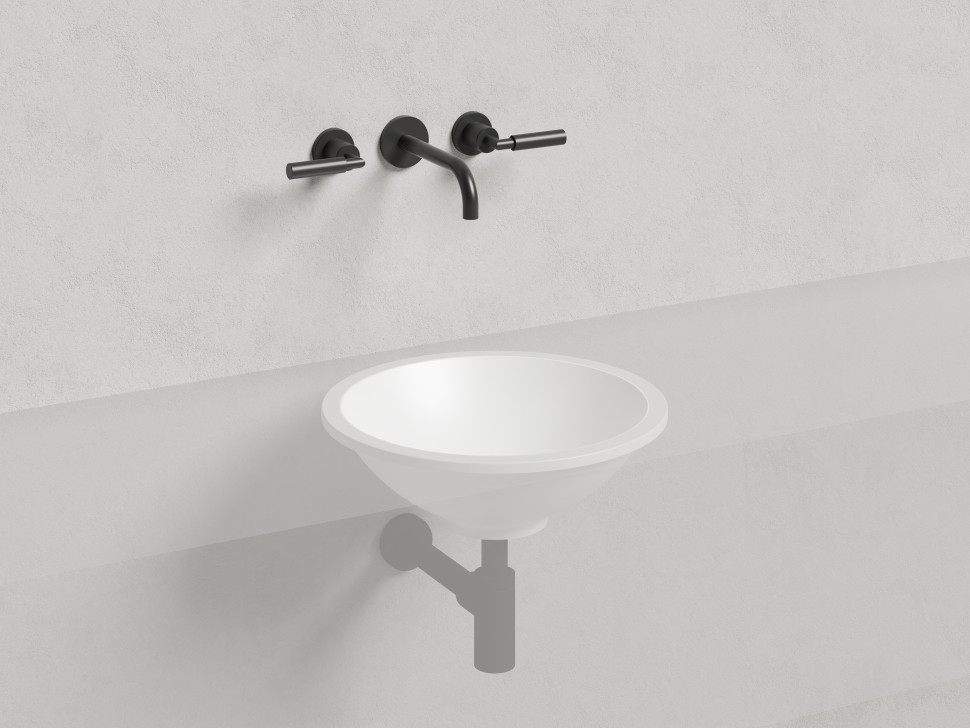 Раковина встраиваемая MAREA 04 420х420х128 S-Stone Матовое