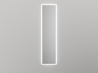 Зеркало для ванной ARMONIA прямоугольное с двойной LED подсветкой 450*1785*25 mm Salini 27MA.01.450.1785