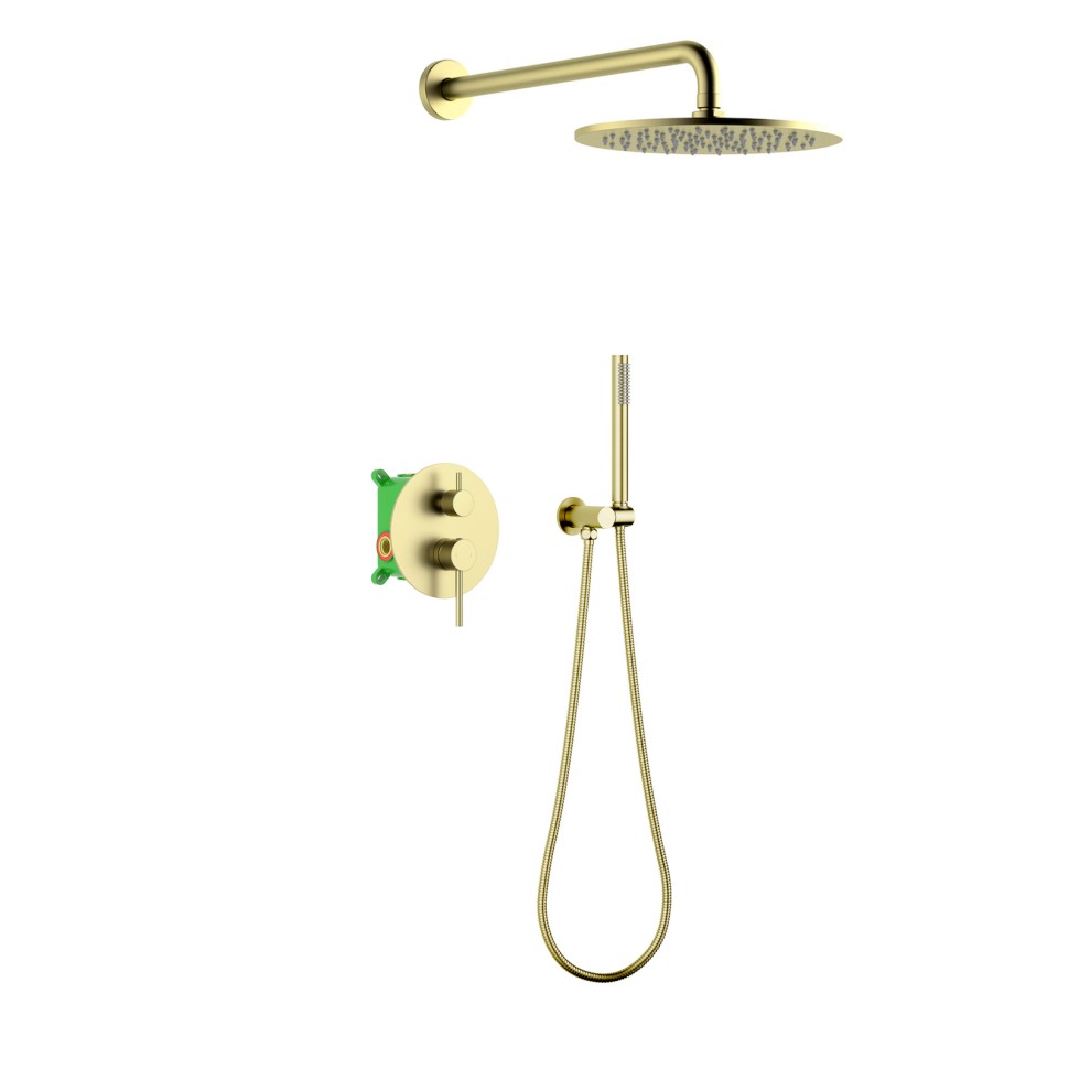 Душевая система встроенная Timo Saona SX-2369/17SM золото матовое