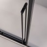Душевой угол раздвижной Veconi Premium Prato 300 SP B-R, 1700х900x2000, черный матовый, стекло прозрачное