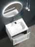 Тумба подвесная SANCOS Very 590х445х406, c одним ящиком оснащенным доводчиками, Bianco , арт.VR60W