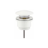 Донный клапан Gid универсальный G-60W 76606K белый 7x7x10