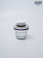 Донный клапан Gid универсальный G-60W 76606K белый 7x7x10