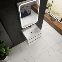 AQM900460WH &quot;S4&quot; тумба под умывальник подвесная 60 см., цвет белый глянец.