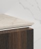 База под раковину Vincea  Luxe 1400 подвесная, 2 выкатных ящика soft close, натуральный орех
