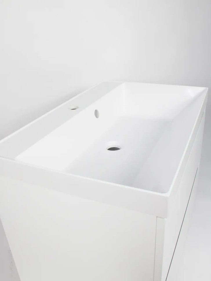 Раковина для ванной 70 см, Uperwood Classic, белая глянцевая