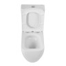 Чаша унитаза безободкового со смывом "Торнадо" с сиденьем BelBagno LUCE-TOR BB2197CP-TOR/SC