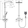 Душевая система Hansgrohe Raindance Select E хром (27112000)