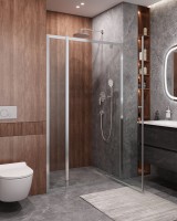 Душевая дверь CEZARES MOLVENO-BA-11-100+30-C-Cr-IV