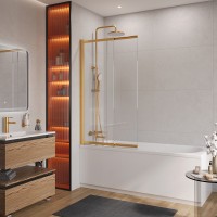 Душевая шторка на ванну CEZARES SLIDER-VF-11-90/150-C-BORO