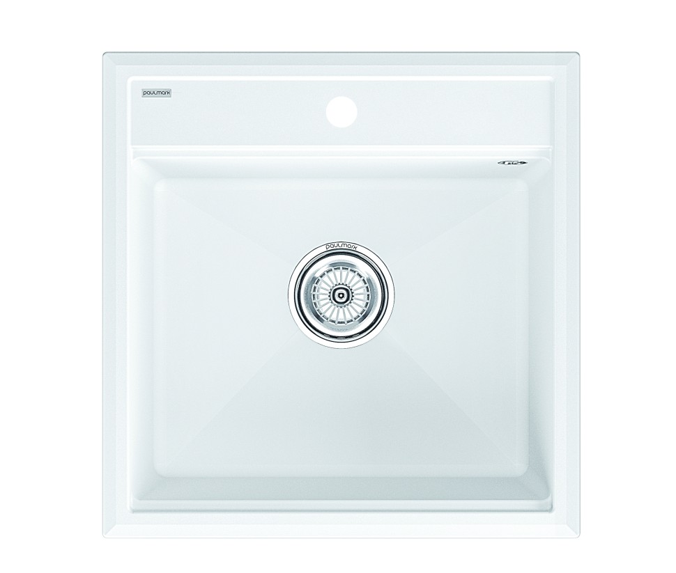 Мойка STEPIA 50, IT-GRANIT, PM115051-WH , белый, 500х510, Paulmark