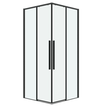 Душевое ограждение Grossman Galaxy 300.K33.01.1010.42.00 (100х100х195) квадрат,раздвижная,графит сатин,стекло прозрачное, 1 место