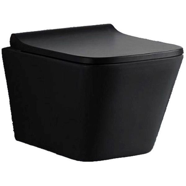 Унитаз подвесной Ceramalux с сиденьем NS5170MB