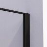 Душевой угол раздвижной Veconi Premium Prato 300 SP B-R, 1700х1000x2000, черный матовый, стекло прозрачное