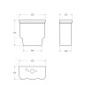 Бачок BelBagno BOHEME BB115T
