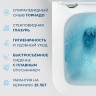 Унитаз подвесной безободковый с сиденьем и смывом TORNADO BelBagno DUE-TOR BB5171CH-TOR/SC