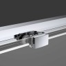 Душевой уголок Soft VSR-3SO8015CL, 1500*800, хром, стекло прозрачное