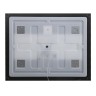 Зеркало BelBagno SPC-KRAFT-1400-800-SENS-NERO