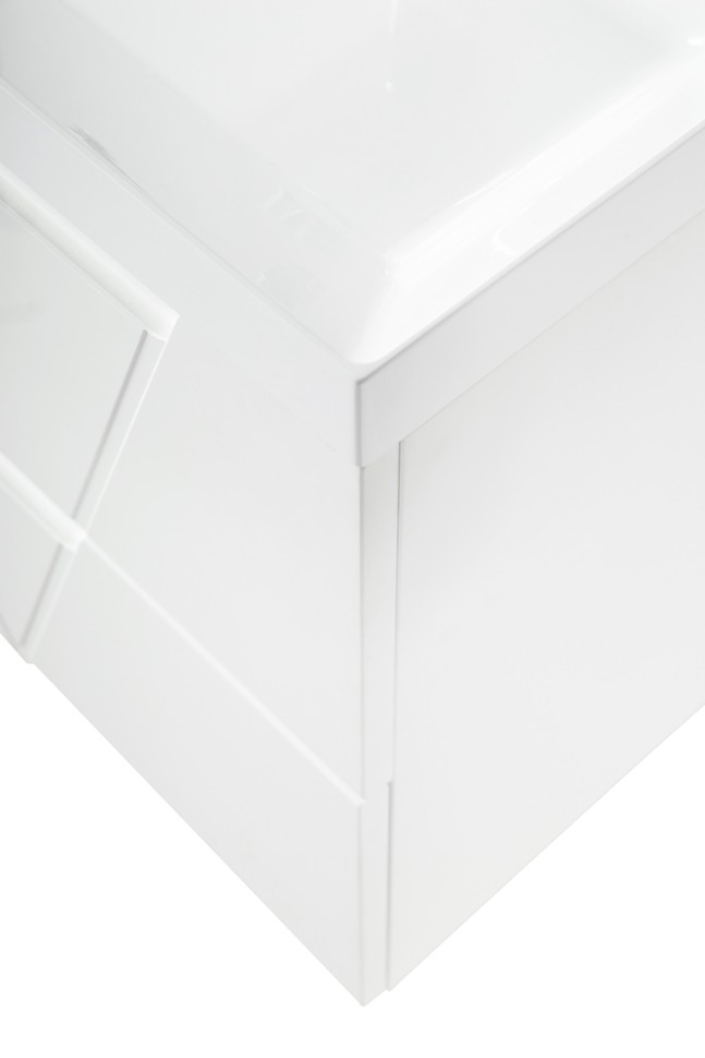 База под раковину подвесная BelBagno VITTORIA-800-2C-SO-BL Bianco Lucido