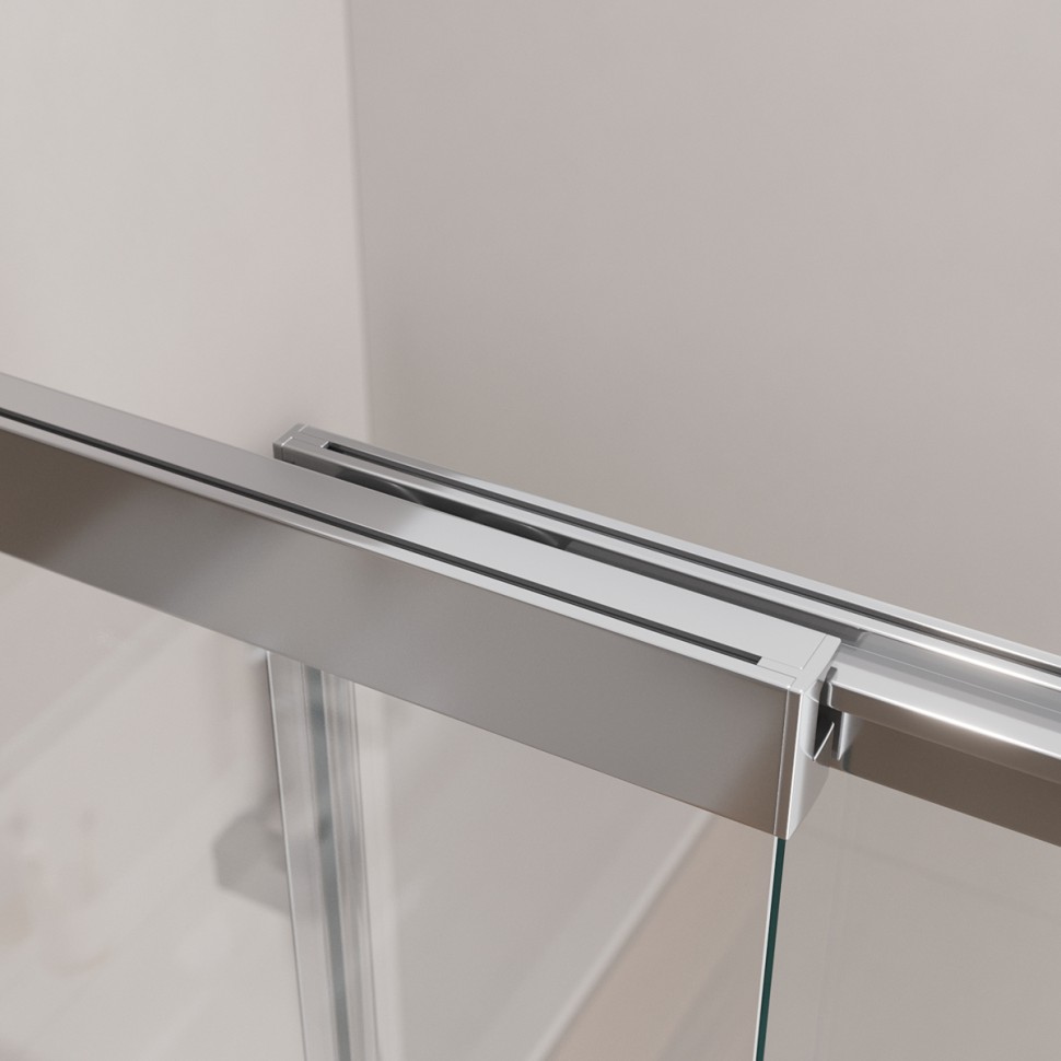 Душевая шторка на ванну CEZARES SLIDER-VF-11-90/150-C-Cr