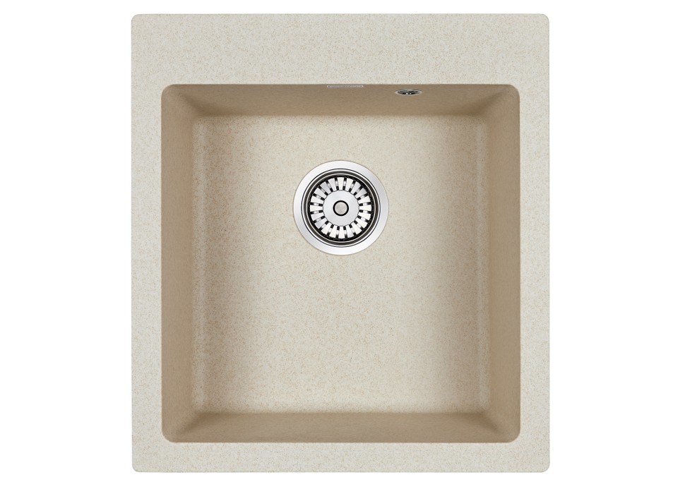 Мойка KANTE 45, IT-GRANIT, PM104651-BE, бежевый, 460х510 мм, Paulmark