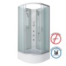 Душевая кабина Niagara Classic NG-3302-14BKG (100х100х200) средний поддон(26см),стекло матовое,4 места