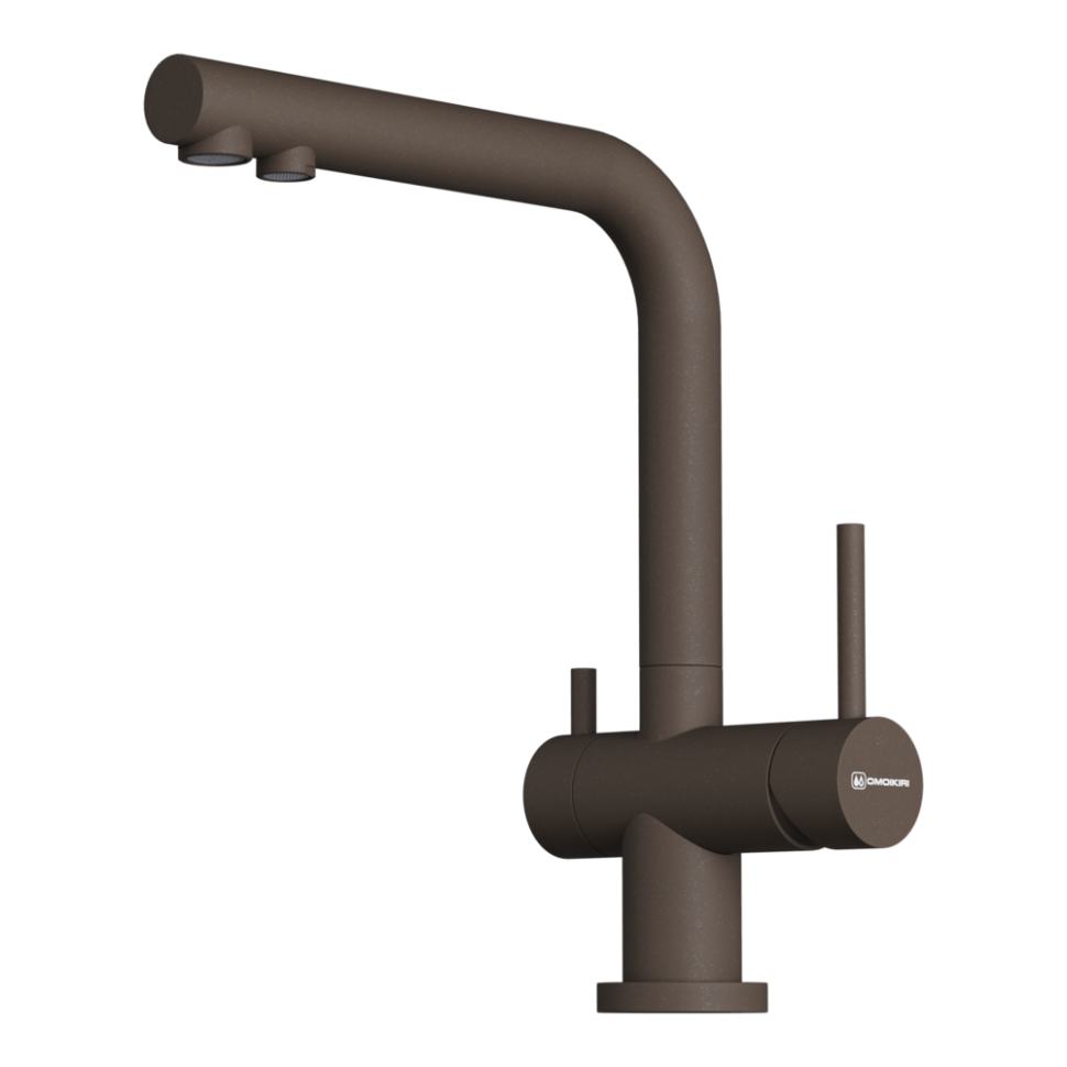 Смеситель для кухни Omoikiri Nagano-P-ES латунь/espresso