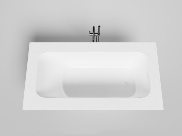 Ванна встраиваемая ORLANDA KIT PLUS 190x100 S-Sense Матовое