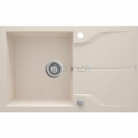 Гранитная мойка, 1-чаша с осушкой