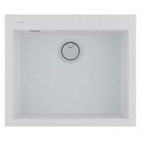 Мойка DECORATION 60, ACRYSTONE, PM936051-WH, WHITE, 600х510 мм, Paulmark