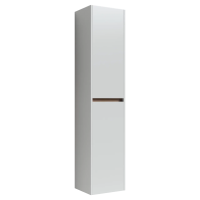 Шкаф-пенал SANCOS Smart подвесной белый, 350х300х1600 мм, арт. PSM35W