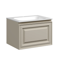 Тумба подвесная SANCOS Very 590х445х406, c одним ящиком оснащенным доводчиками, Beige Soft , арт.VR60CE