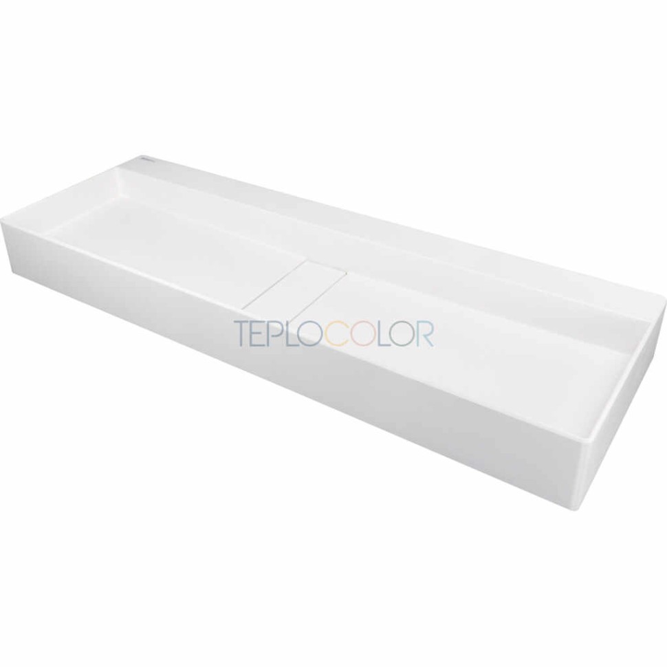 Гранитная раковина, на столешницу - с прикрытием сливного отверстия