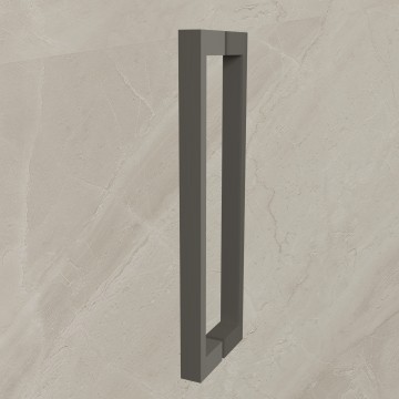 Душевая дверь Экстенза (Extenza) VDP-4EX9010CLGM, 900/1000, вороненая сталь, стекло прозрачное