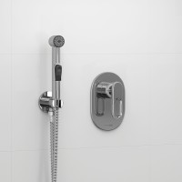 A111857 Встраиваемый комплект для биде со шлангом 120 см  
