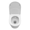 Унитаз подвесной безободковый с сиденьем и смывом TORNADO BelBagno TRE-TOR BB5180CH-TOR/SC