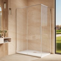 Душевой уголок Ультима (Ultima) VSR-7UL1013CL, 1300*1000, хром, стекло прозрачное