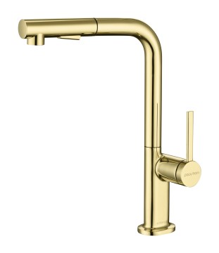 Смеситель для кухни Neo, золото, Ne214419-G, Starke-Paulmark