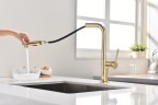 Смеситель для кухни Neo, золото, Ne214419-G, Starke-Paulmark